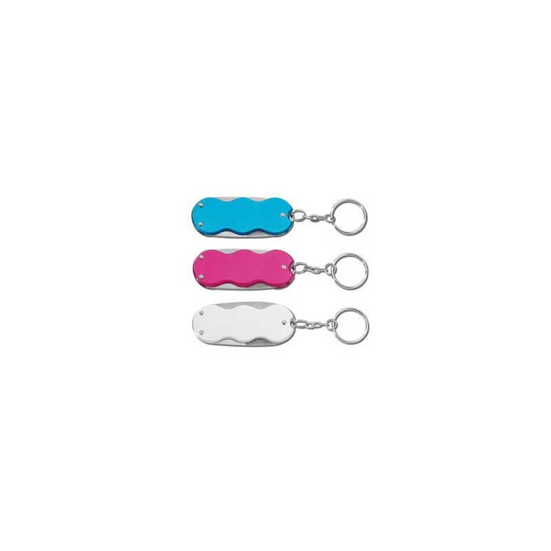 PORTE-CLES COUTEAU ALU SILVER