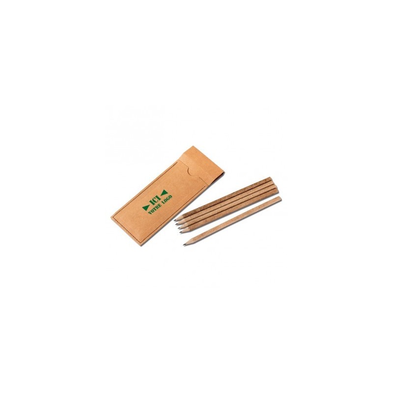 SET DE 5 CRAYONS RECYCLES