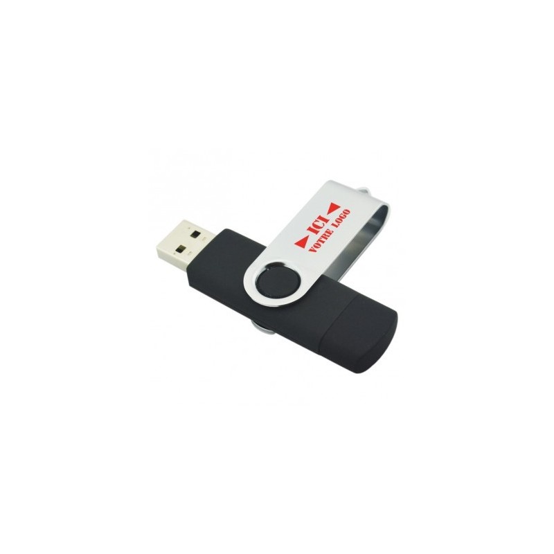 Clé USB TWISTER SMART BLACK