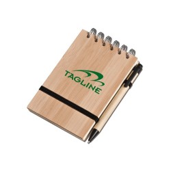 BLOC NOTES ALENYA COUVERTURE BAMBOU